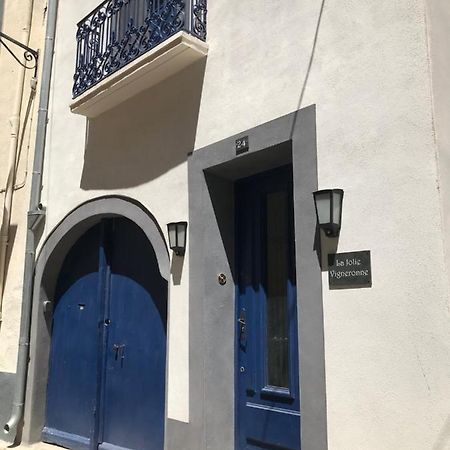 Villa La Jolie Vigneronne Marseillan  Exterior foto