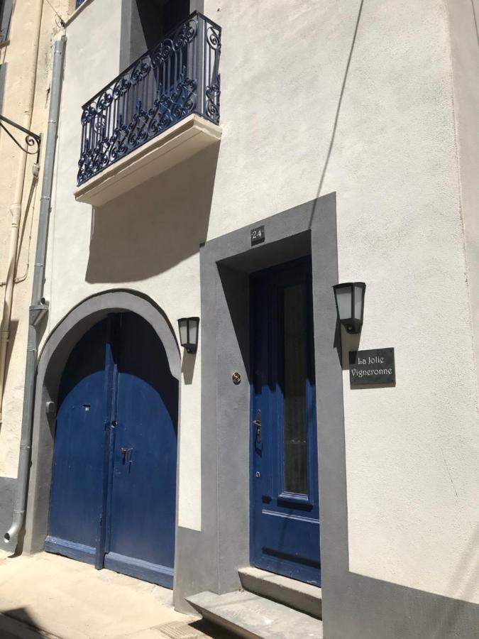Villa La Jolie Vigneronne Marseillan  Exterior foto